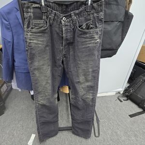 Rick Owens SLAB Detroit Straight Denim Jeans 2008 Designer Size 30 Mudwash